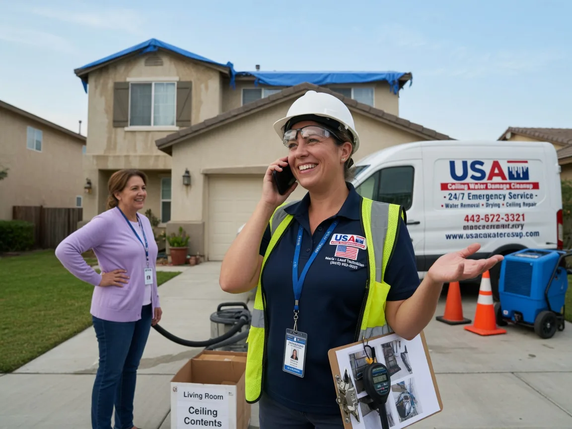 Ceiling Water Damage Restoration Secor, IL FAQs